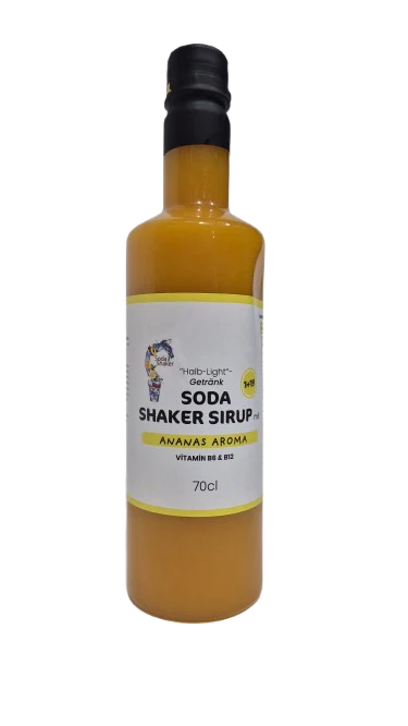 Ananas Sirup in Flasche 0,7 Liter